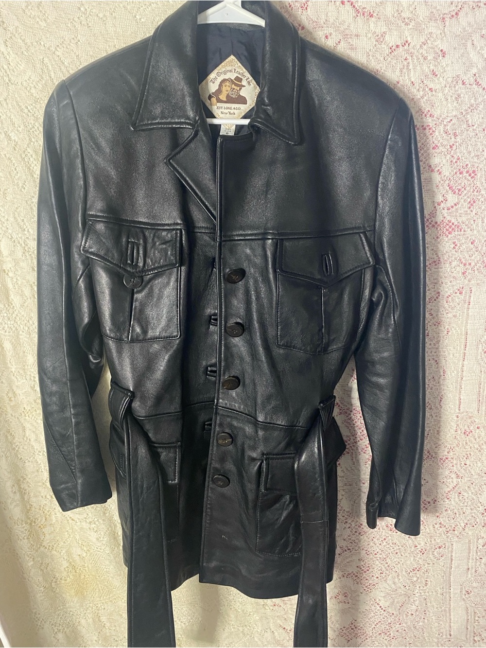 Vintage Leather Jacket genuine leather